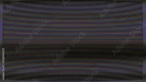 Futuristic no signal effect video. Error screen animated background. Distorted screen abstract motion. Signal loss glitch effect footage. Static noise digital background. Abstract interference screen 