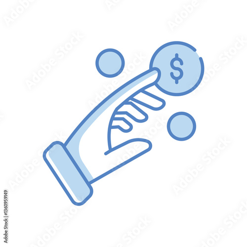 passive income Vector icon