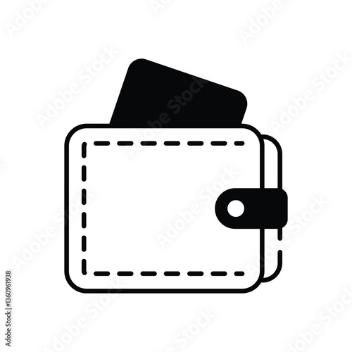 wallet Vector icon