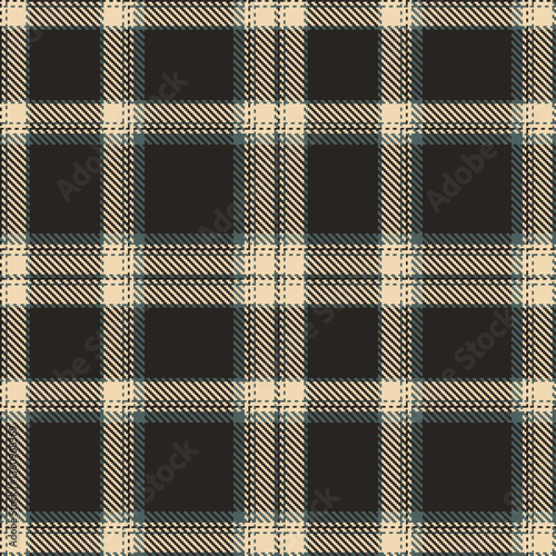 Modern Muted Light Peach Seamless Tartan Textile Design Variant 1417