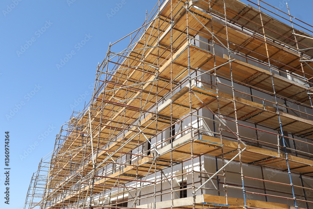 Construction and scaffolding works of wood Construction and scaffolding works of wood