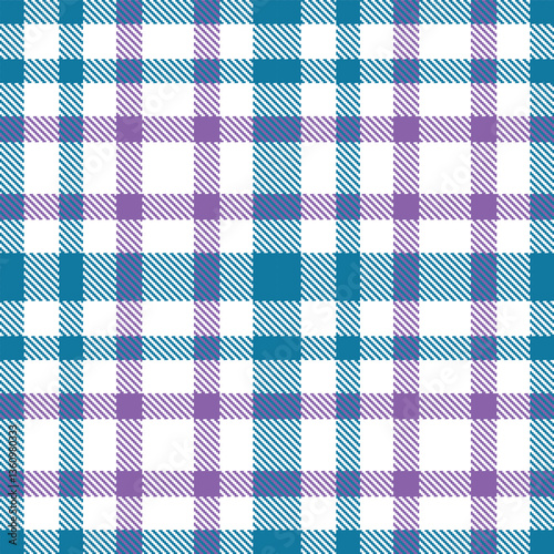 Modern Seamless Tartan in Metallic White tones Textile Design Variant 1630