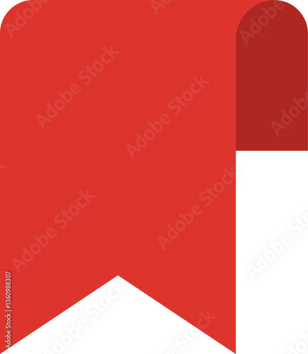 bookmark Illustration on a white background.