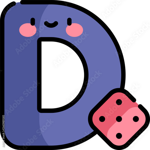 d Illustration on a white background.