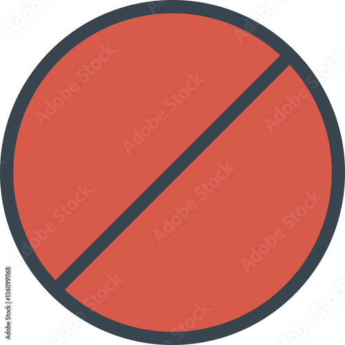 forbidden Illustration on a white background.