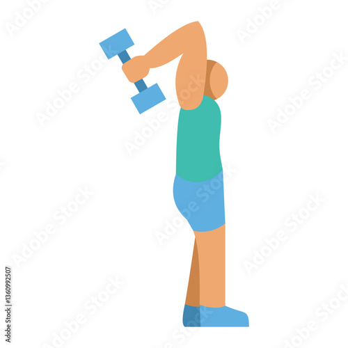 Tricep Extension Icon
