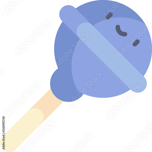 lollipop Illustration on a white background 