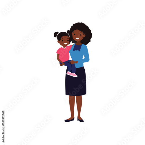 business woman holding a heart