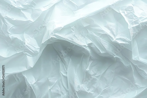 Wallpaper Mural Crumpled Plastic Material Texture with Light and Shadow for Abstract Background Torontodigital.ca