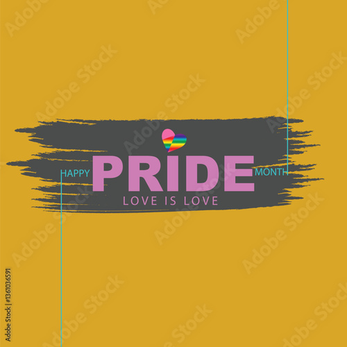 Vibrant Pride Month Celebration Design