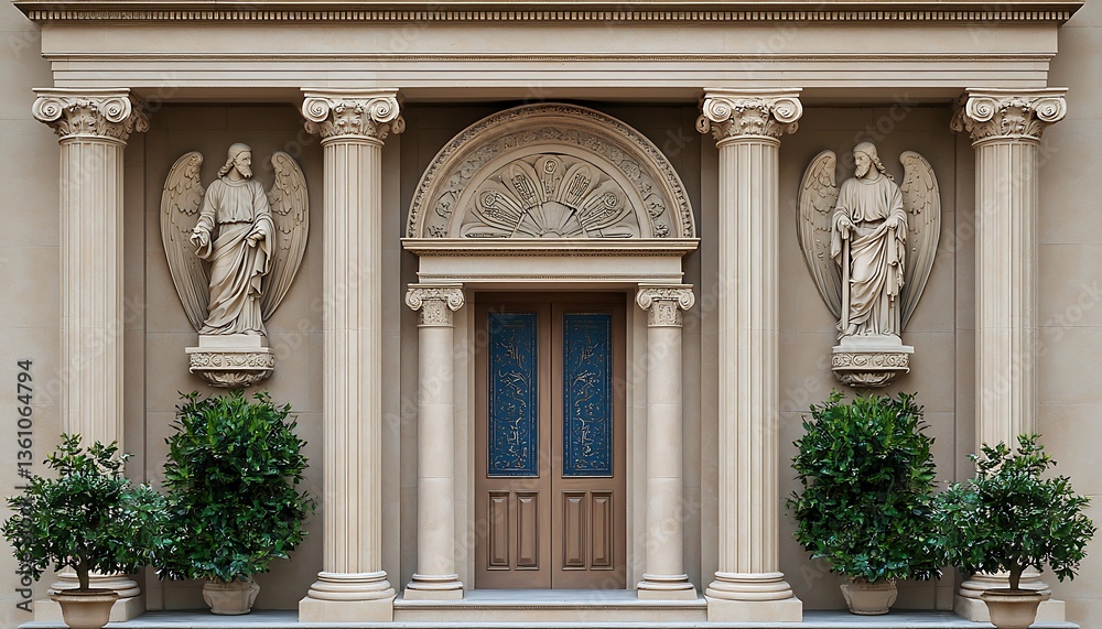 Obraz premium Ornate Entranceway Detail