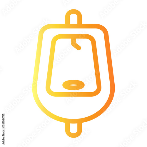 toilet Line Gradient Icon