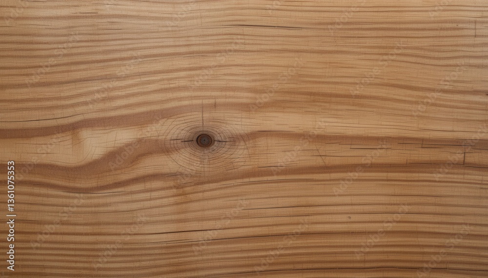 Fototapeta premium Natural Wood Grain: An eye-level shot reveals intricate wood grain patterns, demonstrating the beauty of natural textures and organic design.
