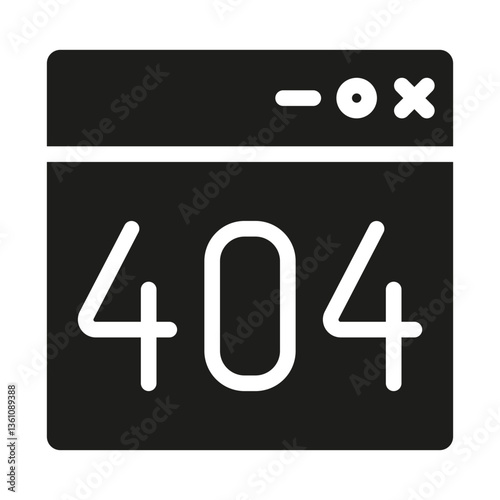 404 Solid icon