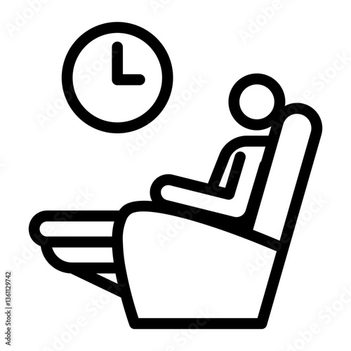 lounge Line Icon