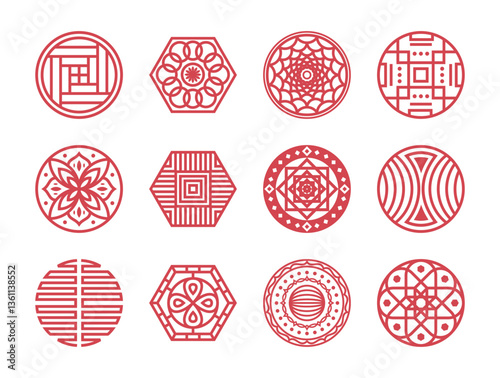 Asia Pattern photo