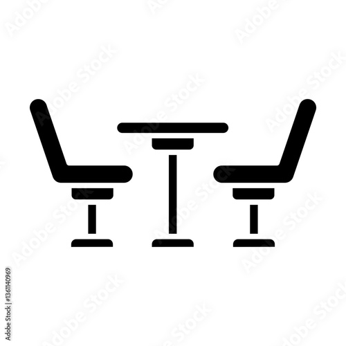 seat Solid icon