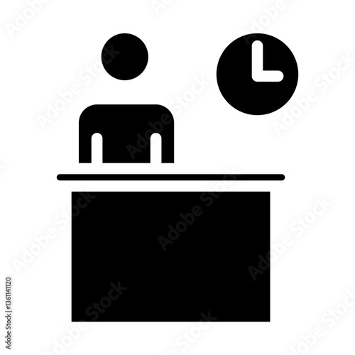 waiting Solid icon