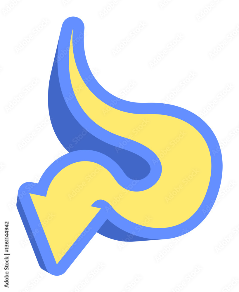 Arrow Sticker Illustration Element Set Arrow Sticker Illustration Element Set