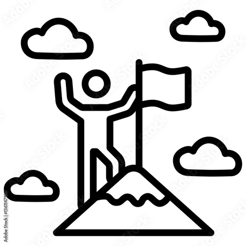 Summit Icon Lineal Syle