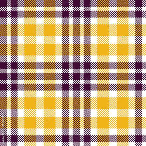 Modern Seamless Tartan in Vivid White tones Textile Design Variant 1527