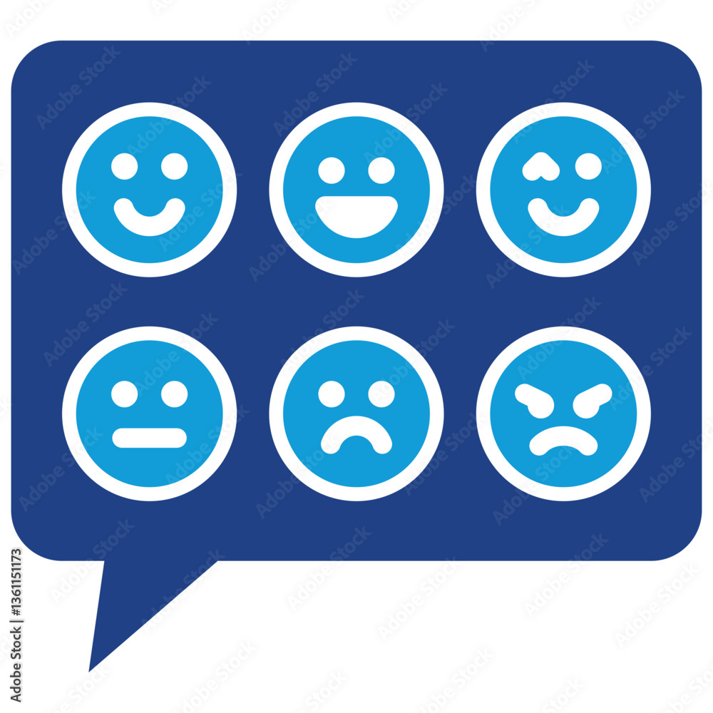 Emoji Picker Icon Dual Tone Color Style Emoji Picker Icon Dual Tone Color Style