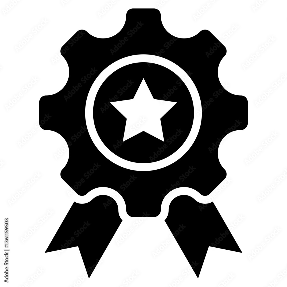 Skill Mastery Icon Black Style Skill Mastery Icon Black Style