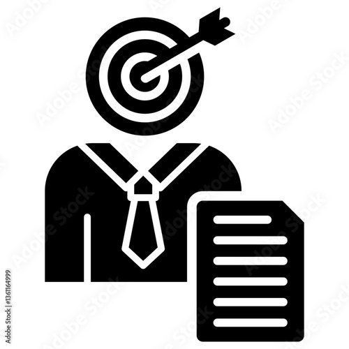 Headhunter Profile Icon Black Style