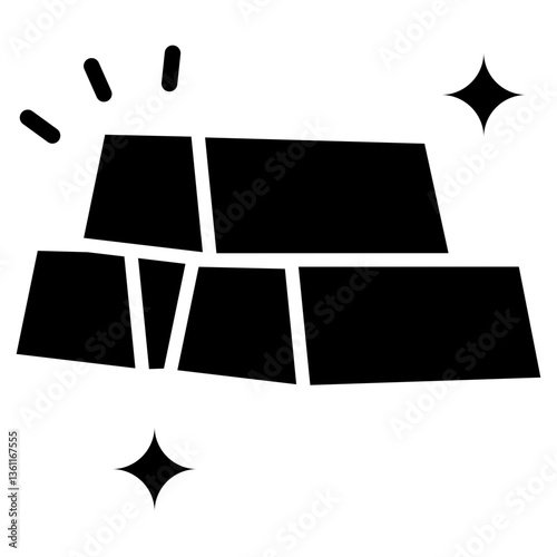 Gold Standard Icon Black Style