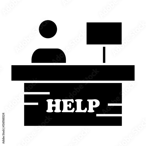 help desk Solid icon