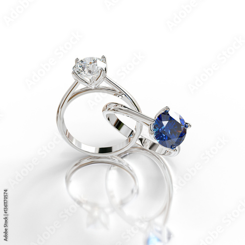 Romantic Solitaire Ring for Marriage Proposal