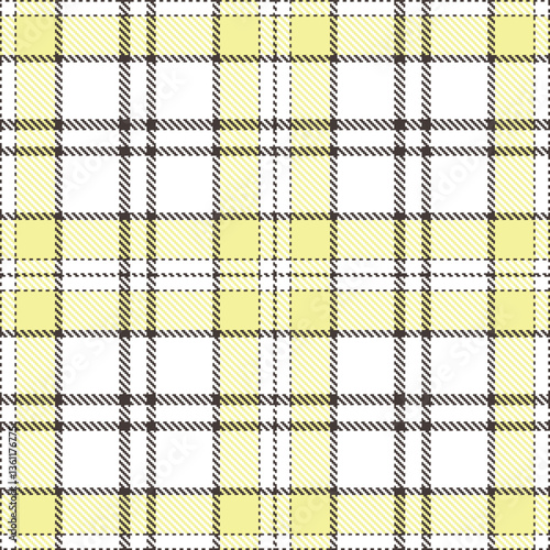 Modern Pastel Dark Grey Seamless Tartan Textile Design Variant 2606