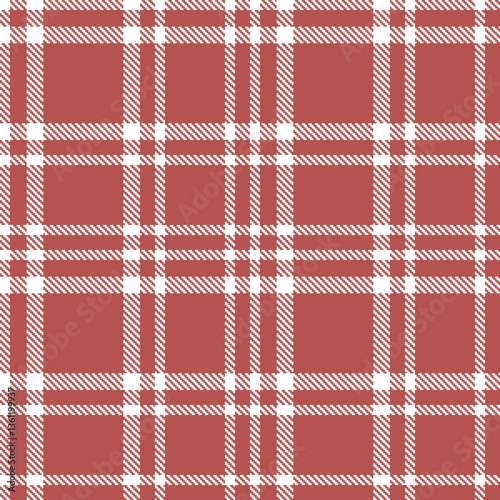 Modern Seamless Tartan in Bright White tones Textile Design Variant 2917