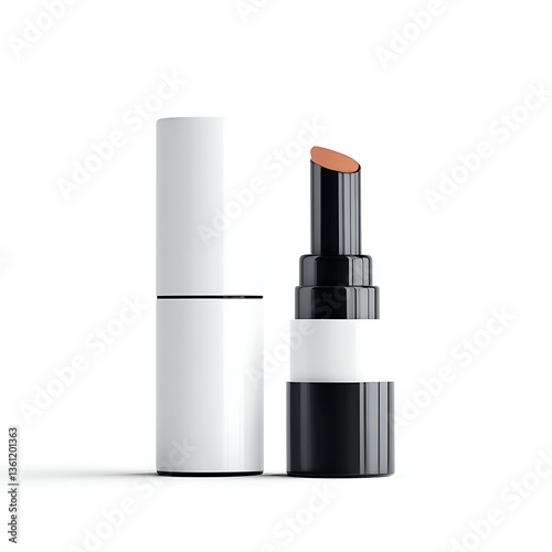 lip balm container 3D render