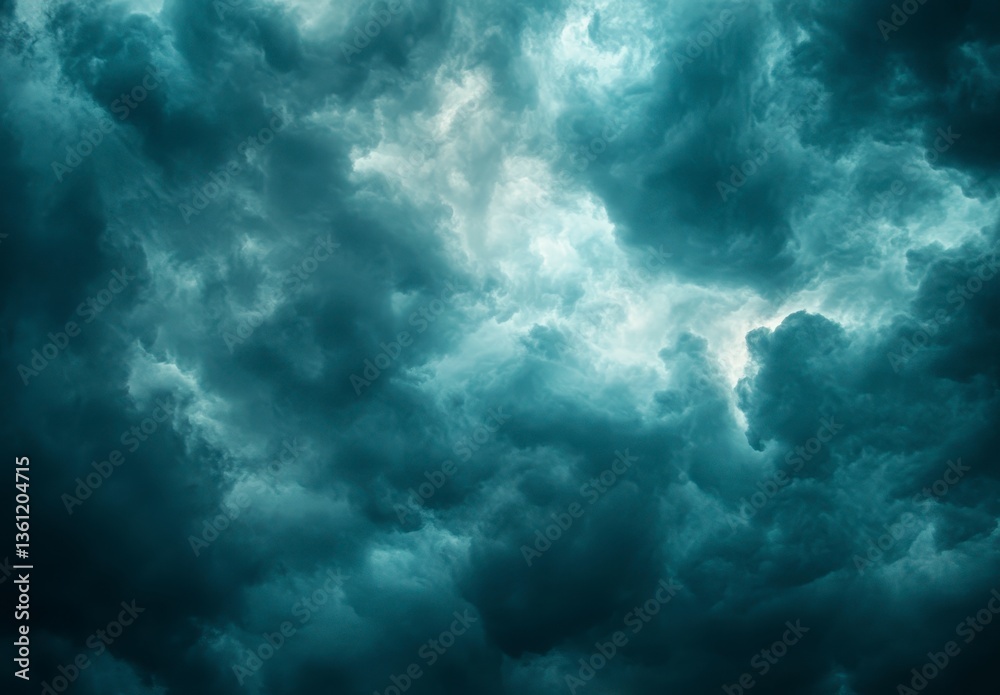 Dark and Ominous Storm Clouds Fill the Sky Dark and Ominous Storm Clouds Fill the Sky