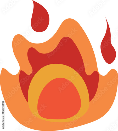 Fire illustration