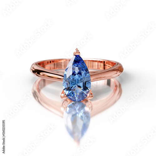 Fine Craftsmanship – Pear Cut Solitaire Ring