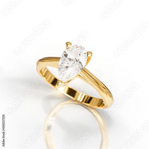 Perfect Solitaire Engagement Ring
