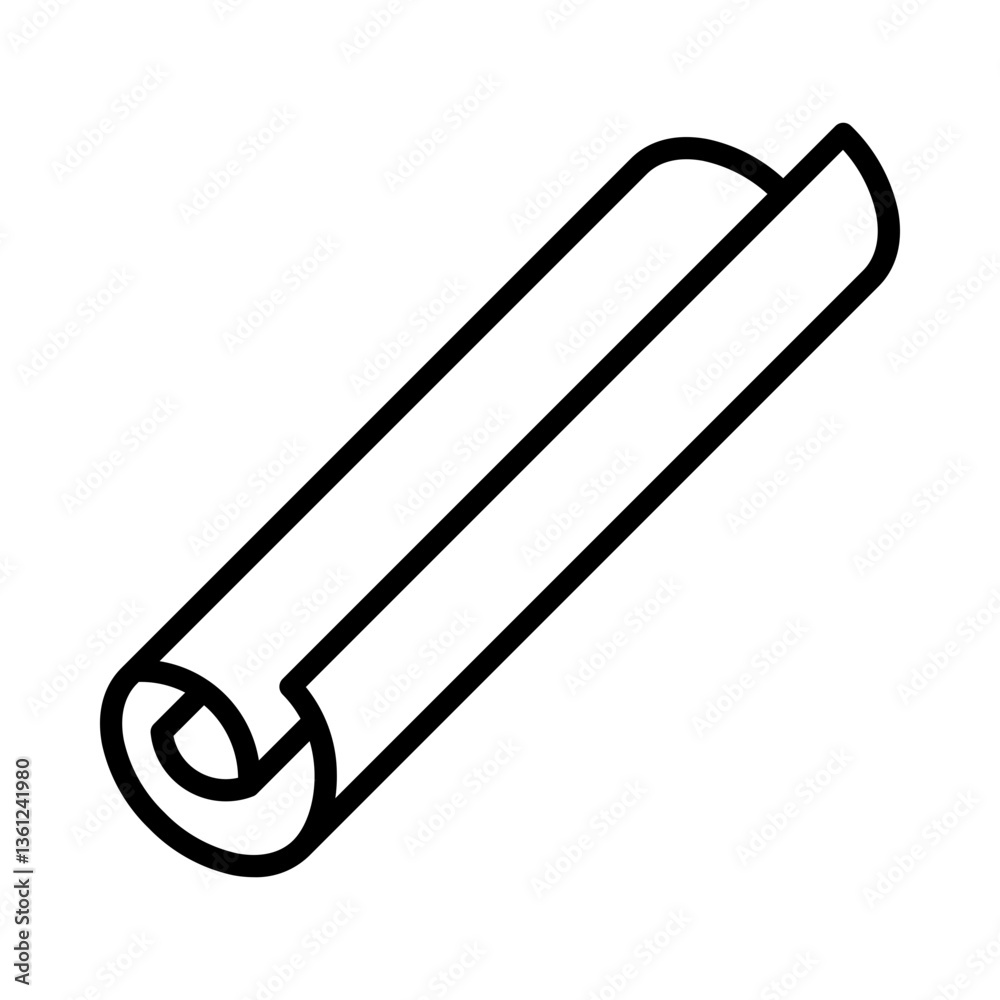 Paper Roll Icon Paper Roll Icon