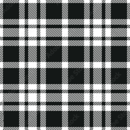 Modern Neon White Seamless Tartan Textile Design Variant 801