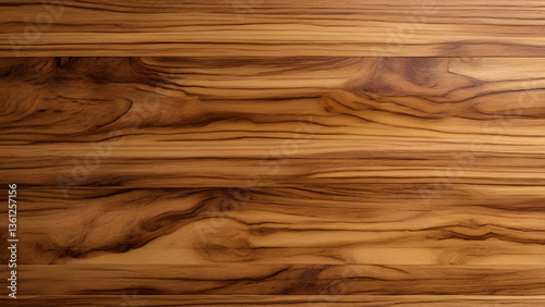 A natural teak wood texture with a rich, golden brown color and a distinctive grain, ideal for a luxurious and classic design.
