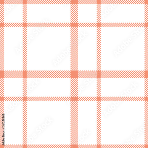 Modern Seamless Tartan in Iridescent Dark Peach tones Textile Design Variant 922