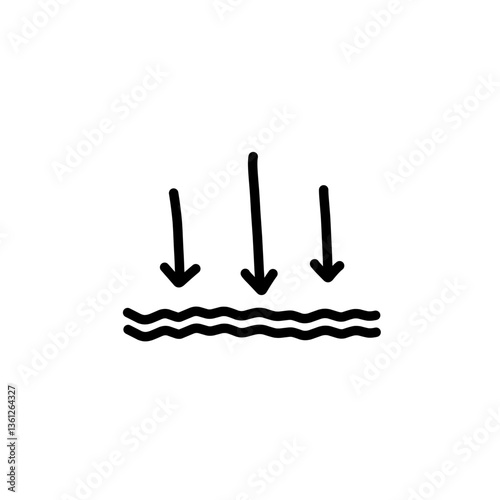 line icons related to fabric features
