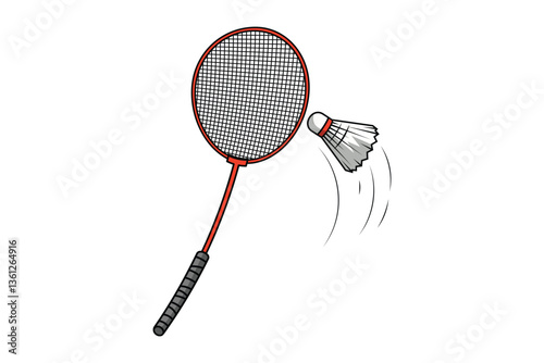 Sports Equipment Badminton Illustration