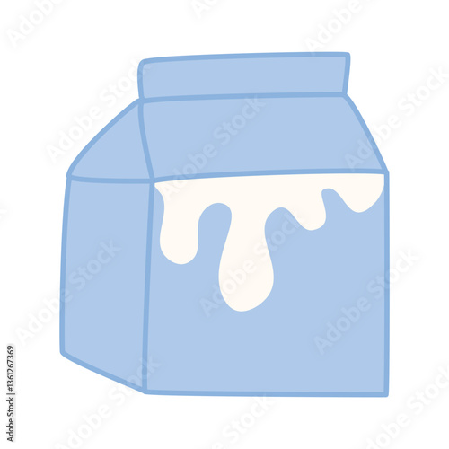 Milk Paper Box, milk cardboard package