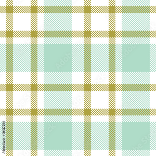 Modern Seamless Tartan in Soft White tones Textile Design Variant 1103