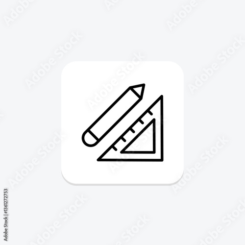 Drafting Scale, vector, pixel perfect, illustrator file