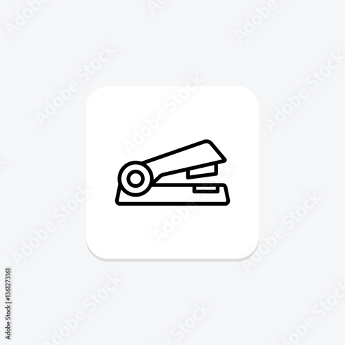 Stapler, vector, pixel perfect, illustrator file