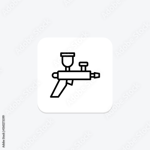 Airbrush, vector, pixel perfect, illustrator file