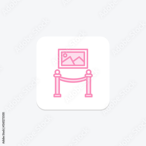 Art Exhibition, vector, pixel perfect, illustrator file
